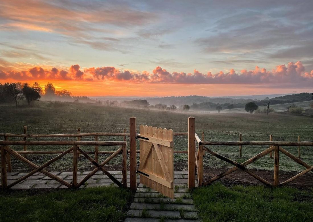 Relax completamente a contatto con la natura